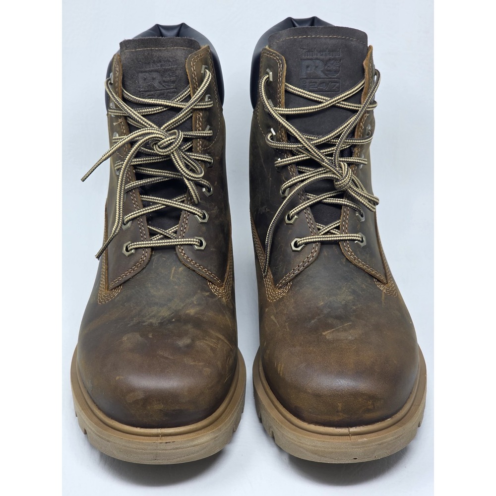 Timberland Pro Sawhorse 6" Size 11M Mens Work Boots Waterproof Soft Toe New - Picture 4 of 13